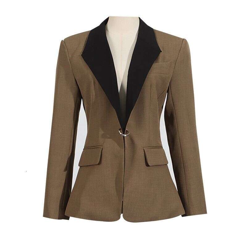 Fashionable Sophisticated Jacket For Women In The Spring Autumn Of 2025, With Elegant Temperament And A One Button