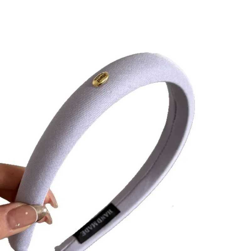 Rantic Spring Pure Color Gold Label High Hairline Band Wens Versatile Outdoors Hair Accessories New Year Style X250812