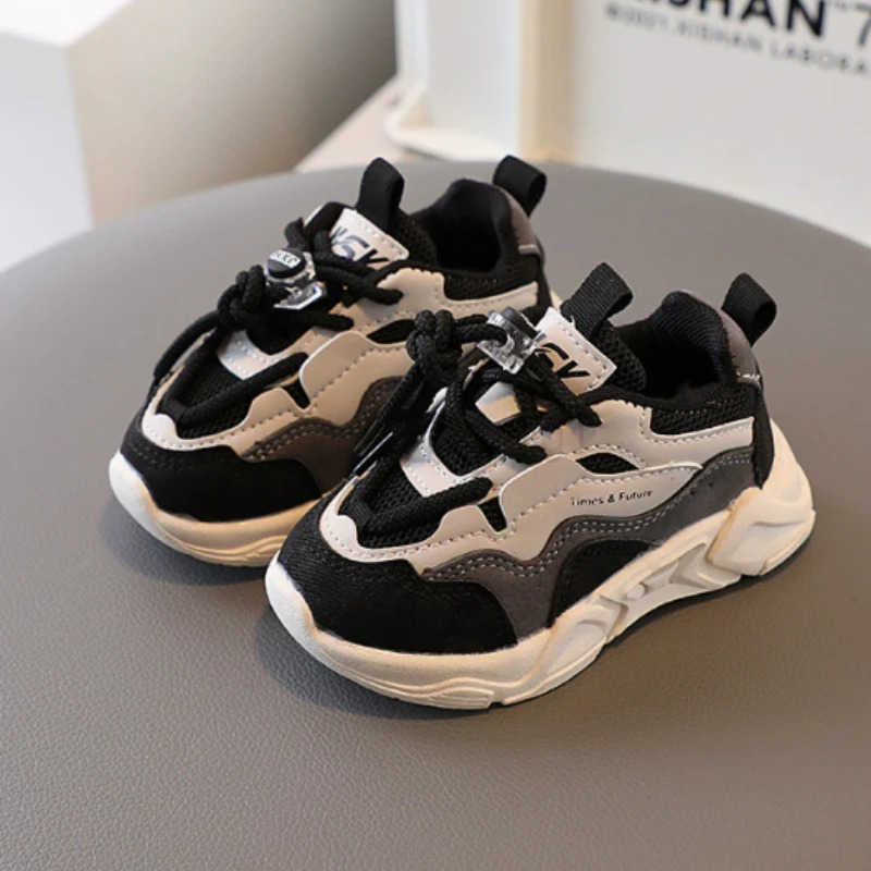 21-36 Size Spring Autumn Kids Sport Shoes Fashion Boys Sneakers Children Boys Student Outdoor Running Shoes T250812