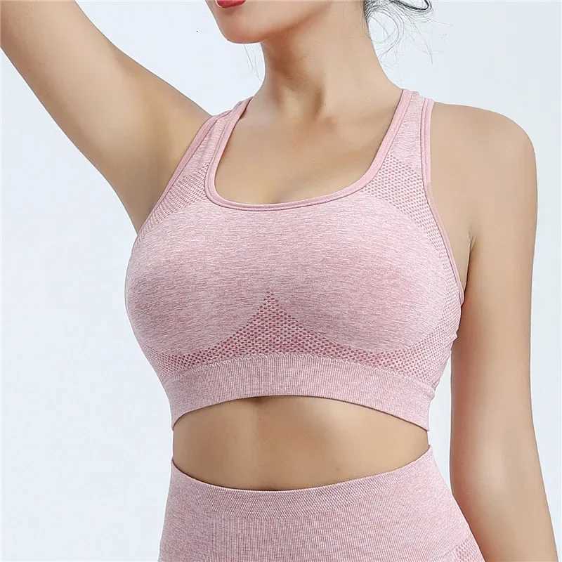Women Sports Bra Top Push Up Fitness Bra Underwear Sport Tops For Women Breathable Running Vest Gym Wear Z250812