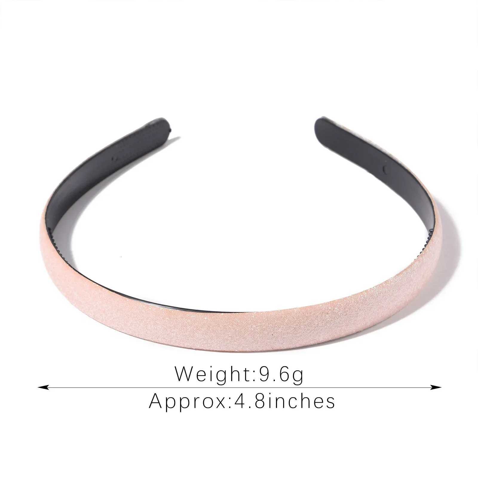 2023 Fashion Solid Fem Glitter Hair Bands For Girls Simple Hair Hoop Hairbands Kids Gifts Wear Hair Accessories X250812