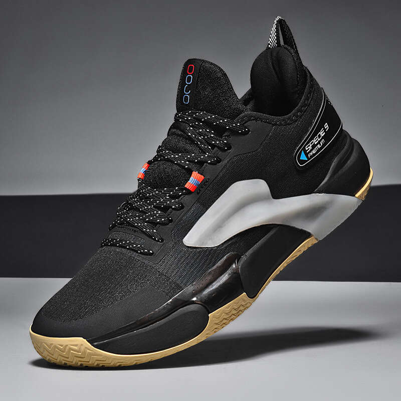 Basketball Blitz 9 National Trend Casual Running for Free shipping Men and Women Mesh Breathable Practical Sports Shoes with Friction Sound