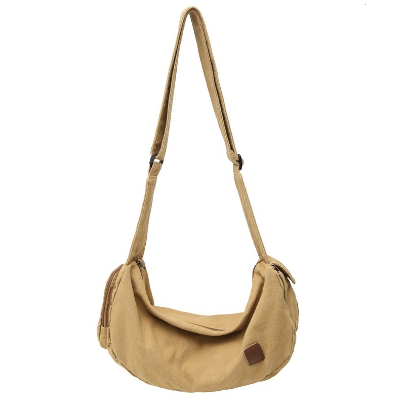 Crossbody Women's Canvas Shoulder Casual Commuting Backpack Lightweight Sports Messenger Bag Women