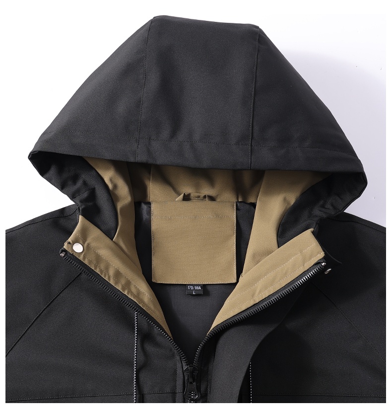 Stylish Breathable Raincoat with Water Repellent Fabric