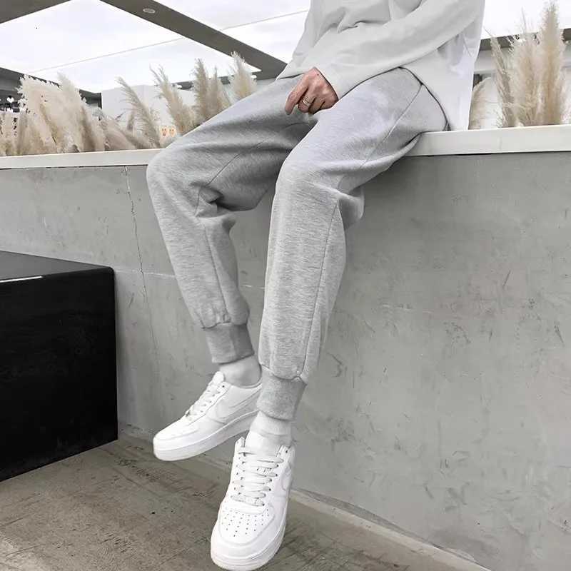 Autumn Sweatpants Mens Casual Pants Mens Handsome Korean Version Narrow Tube Tight Pants Sports Youth Thin Long Pants Mens Tr W250812