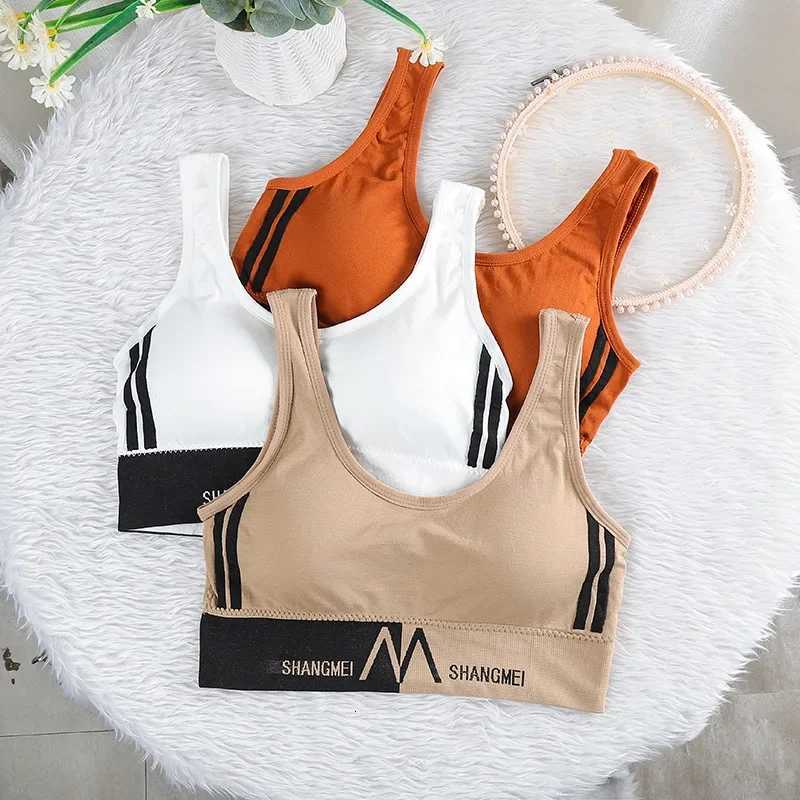 New Summer Women Comfortable Seamless Large U Sports Bra For Cup Running Gym Crop Top Women Push Up Sports Bra Top Z250812