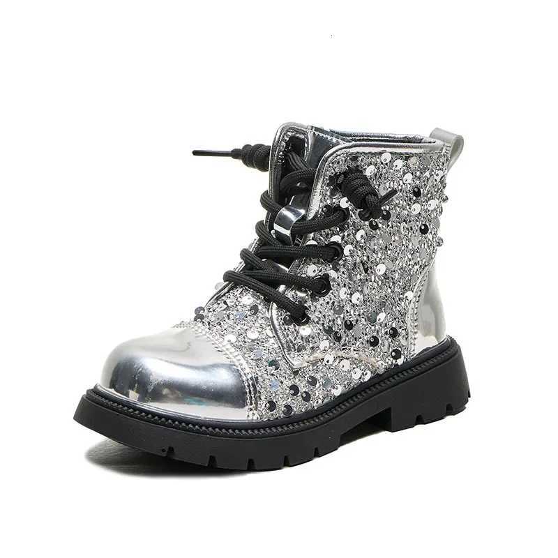 Children Short Boots for Girls 2024 Autumn Winter New Fashion Korean Style Soft Bottom Comfortable Casual Versatile Leather Shoe XJ250812