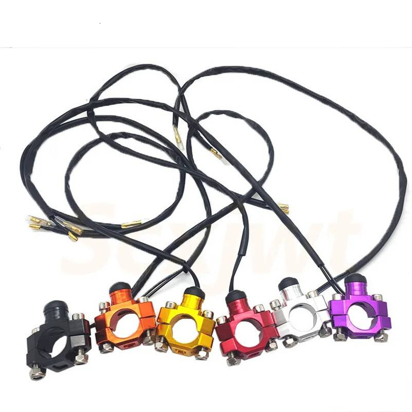 CNC Universal Motorcycle Engine Stop Start Kill Momentary Push Button Switch For CRF250 CRF450