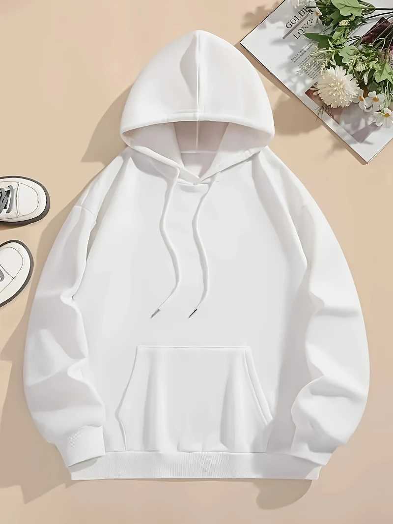 Casual Womans Hoodies Nope Cute Cat Pullovers Loose PoCKet Warm FLeece Sweatshirts Autumn Female CloTHing Y250811