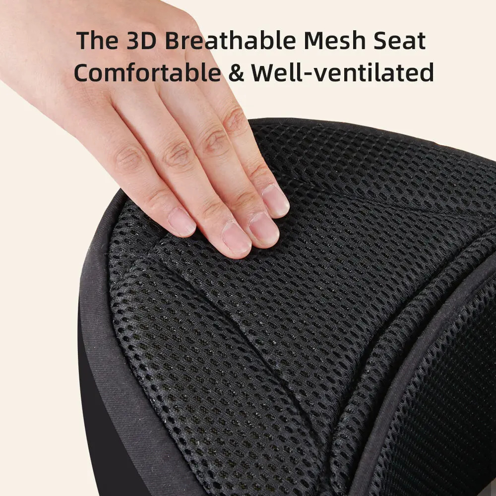 Sunveno Integrated Secure Baby Effortless Comfortable Mesh Breathable 424months HandsFree Ergonomic Black 250725