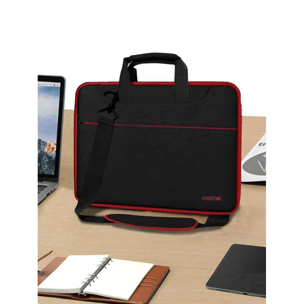 Laptop Shoulder Bag 15 15.6 Inch Compatible Book Pro 16 15.4 Inch,Spill-Resistant Handbag for Most 14"-16" Notebooks