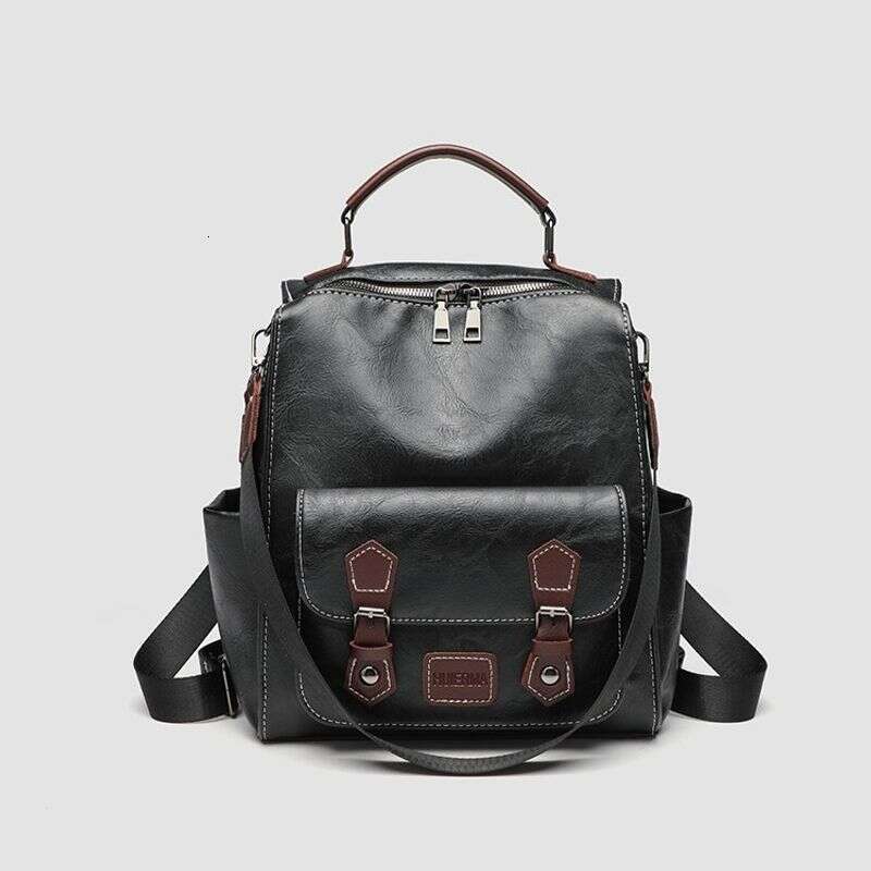 England Wind 2025 Fall New Korean Large-Capacity Travel Female Backpack Versatile Leisure Daily Simple Commuting