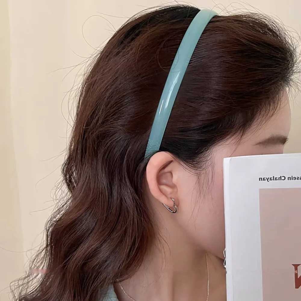 2pcs Cute Korean Colorful Solid Hairband Wen Band Girls Hoop for Daily Holiday Party Wear Washface Hair Accessories X250812