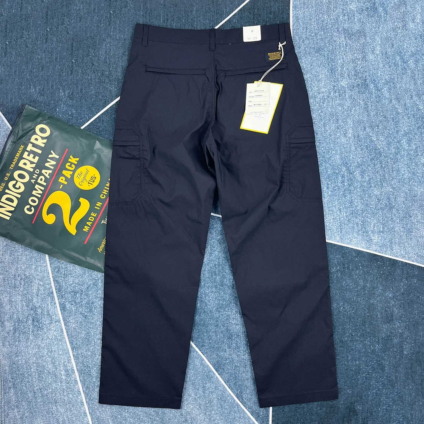 2025 Summer New American Retro Thin Quick-drying Multi-pocket Cargo Pants Mens Fashion Comfort Outdoor Straight Casual Trousers X250812