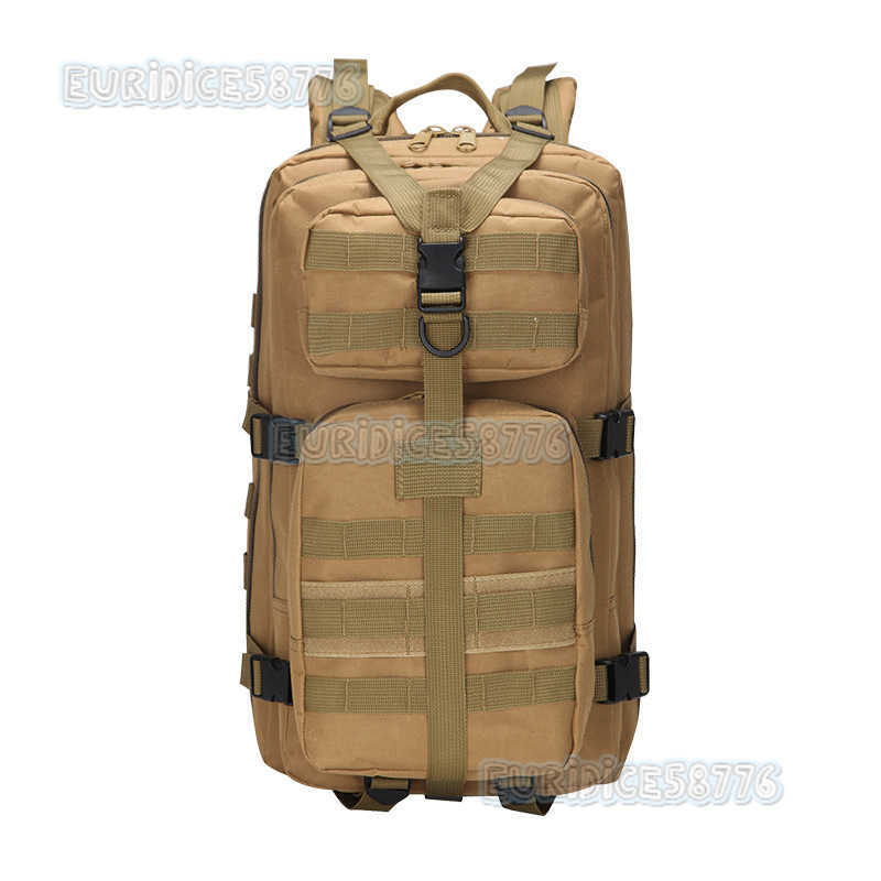 Medium Outdoor 3p Sports Backpack Waterproof Multifunctional Large Capacity Backpack Molle Expand Military Fans for Training H250811