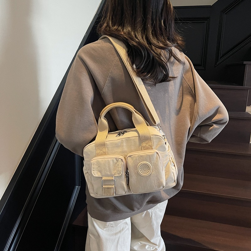 New Fashion Versatile Nylon Tote Single Shoulder Storage Mommy Trendy Casual Crossbody Bag