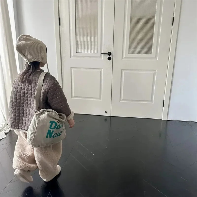 Autumn and Winter Childrens Clothing Childrens Winter Clothing Korean Style Cotton Jacket Girls Winter Jacket Cotton Jacket 250811