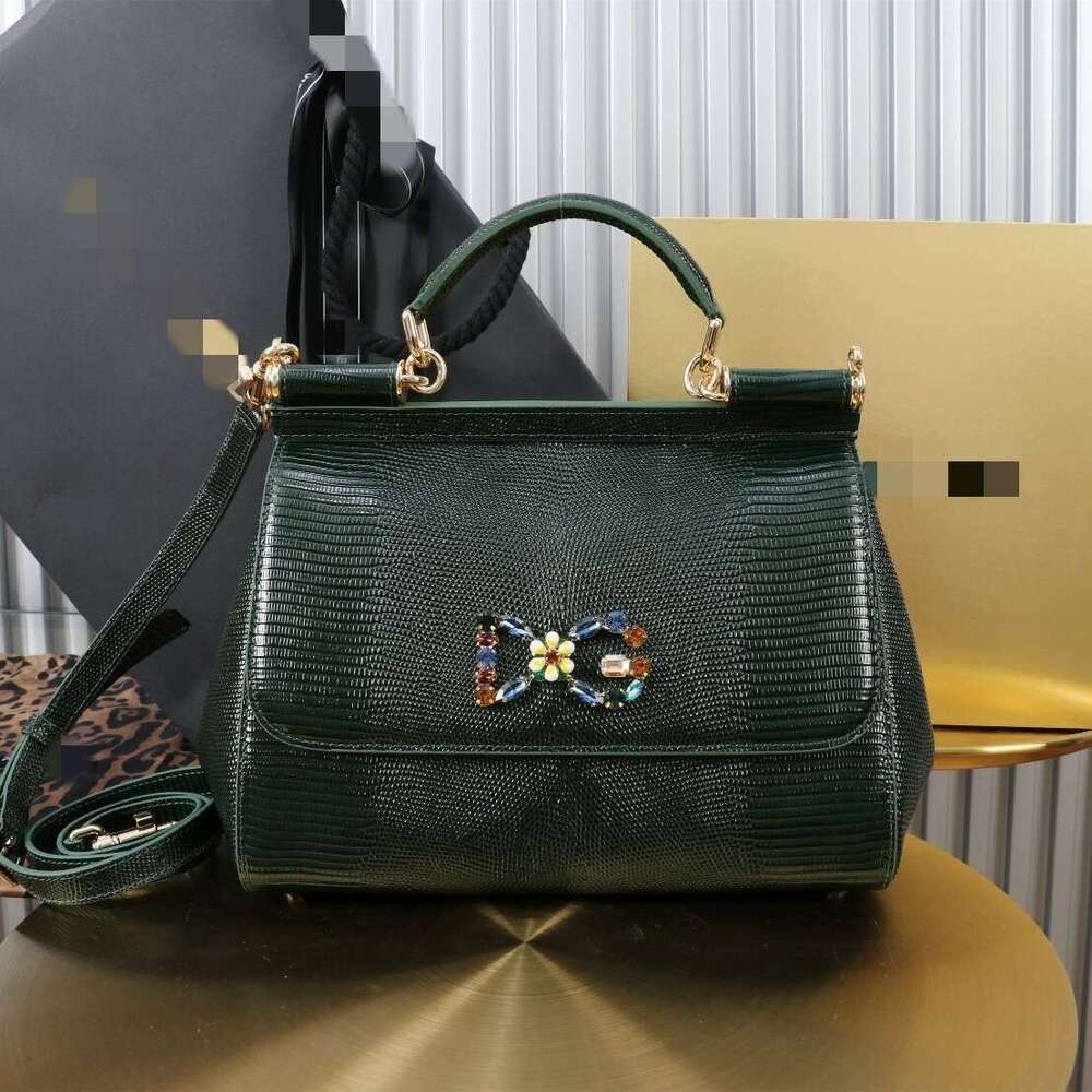 Spring New Fashion High-end Single Shoulder Crossbody Bag Gold Silver Handbag