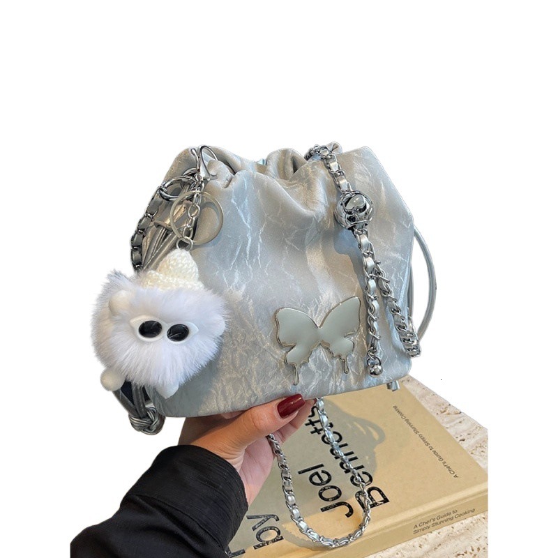 designer bag Summer Small Luxury bag Bag for Women 2025 New Design Sense Niche Designer Chain Crossbody Bag Fashion Hot-Selling Bucket Bag