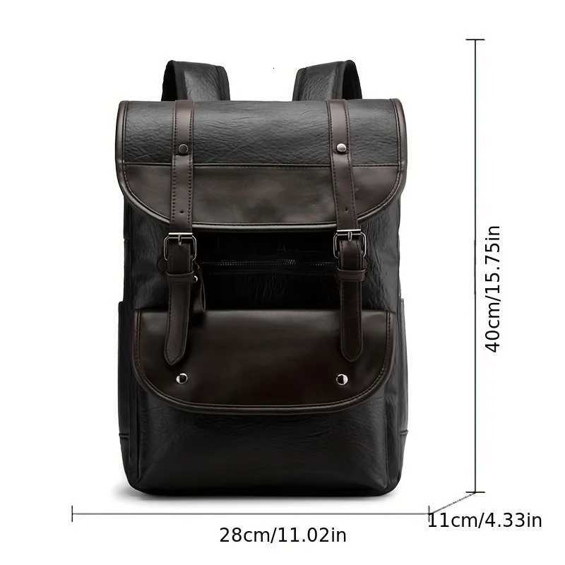 Ekstra Byk Kapasiteli Erkek PU Gnlk Srt antas - Su Geirmez ok Fonksiyonlu ve Dayankl Ak Hava Seyahati ve Bo Zaman Aktiviteleri W250812