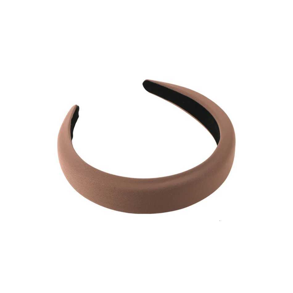 Trendy Wide Hair Bands For Women Dress Solid Color Cloth Band Bezel Girls Hairband Hair Hoop Female Hair Accessories X250812