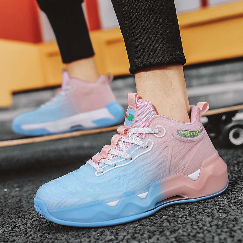 free shipping basketball for men and women carbon plate pollen cement floor combat boots student hightop practical competition sports shoes