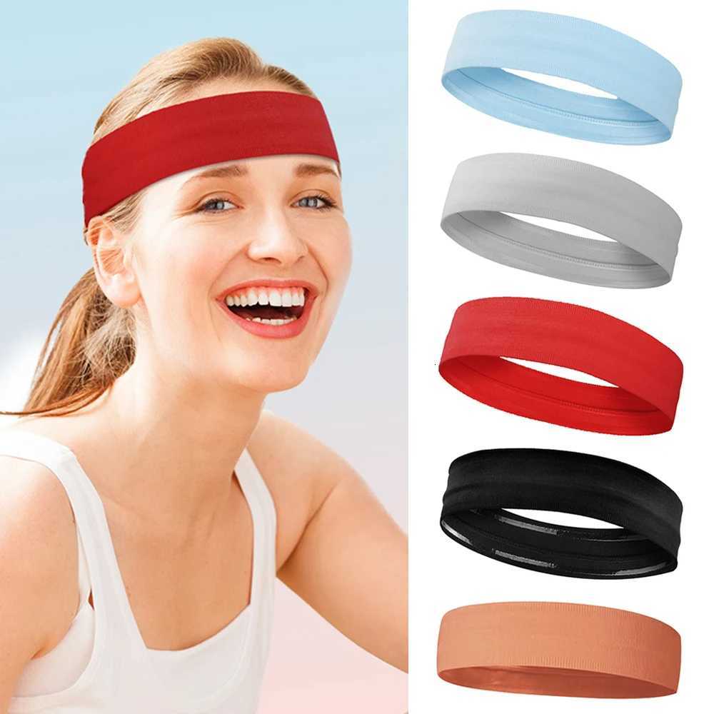 Men Sport Elastic Bands Thick Non-Slip Sweatband Sports Gym Band Men Breathable Basketball Fitness Yoga Hair Band X250812