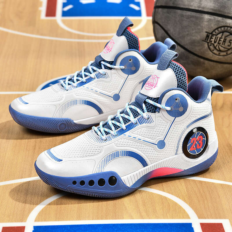 Cheap boys' basketball shoes, elementary school students, lightweight outdoor sports, free delivery sole, elastic, running shoes