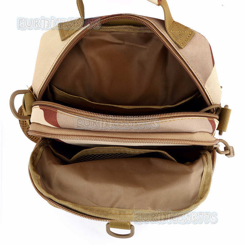 Apu Long Outdoor Waist Bag Sports Crossbody Bag Tactical Camouflage Shoulder Bag Wear-resistant Water-resistant H250811