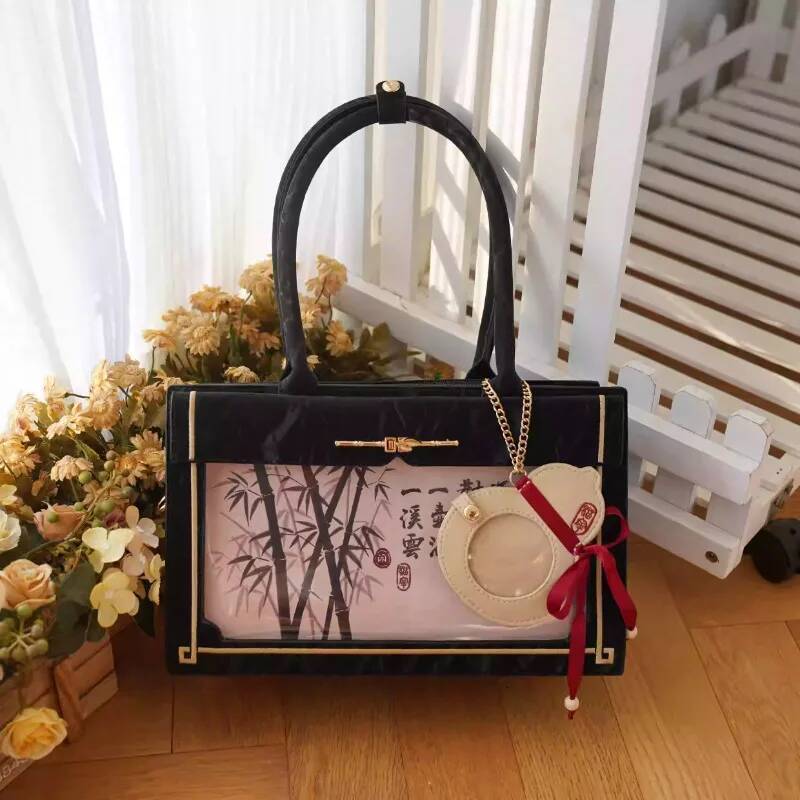 Moda Tote Ita Bag Original Crossbady Bolsos Mujer Square Sac Femme Multi-function Hand Bags Cute New Chinese Style Bolso