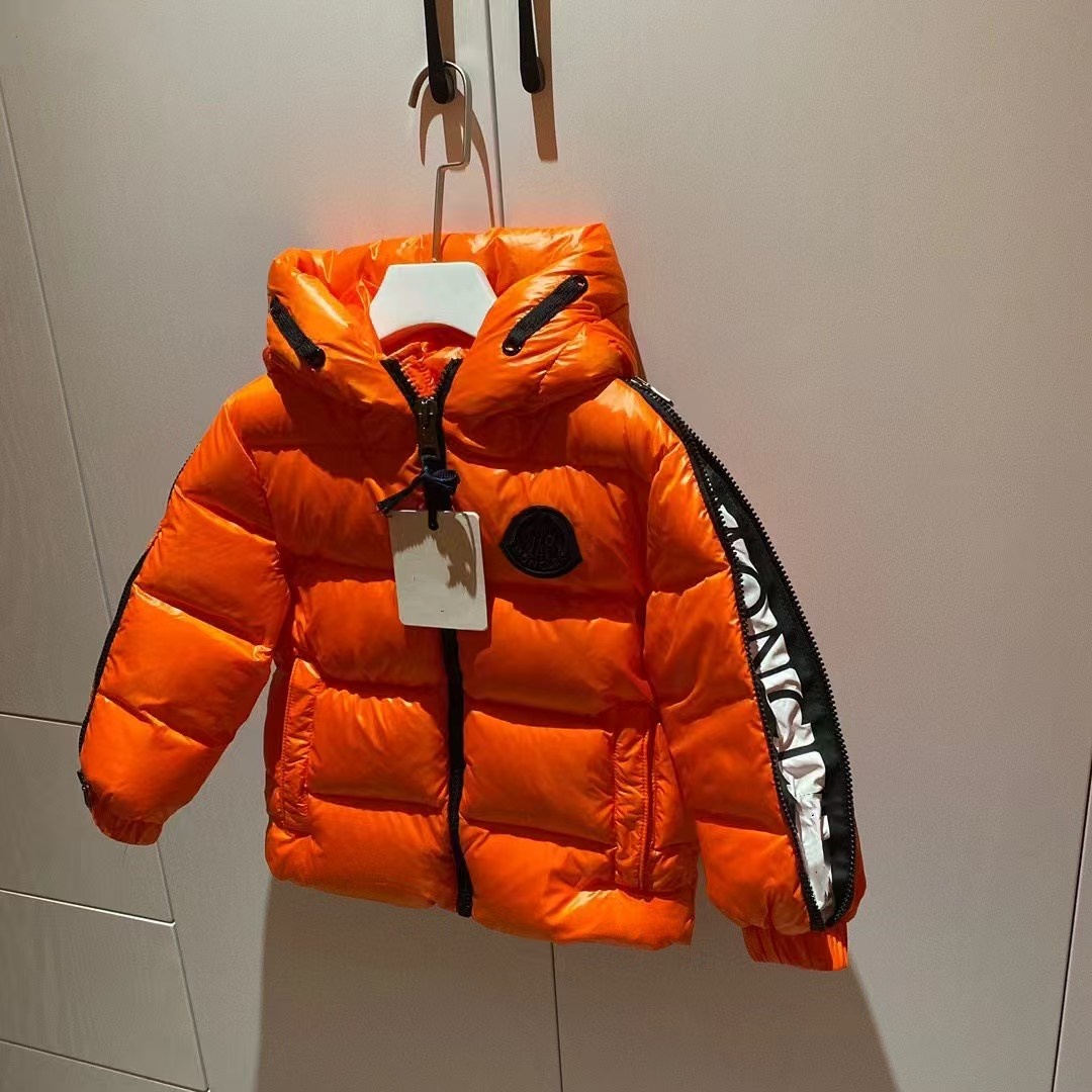 2026 luxury hoodies kid down jacket baby puffer coat girl boy winter jacket hood kids designer clothes Christmas vacation school start gifts Outerwear 100% goose down