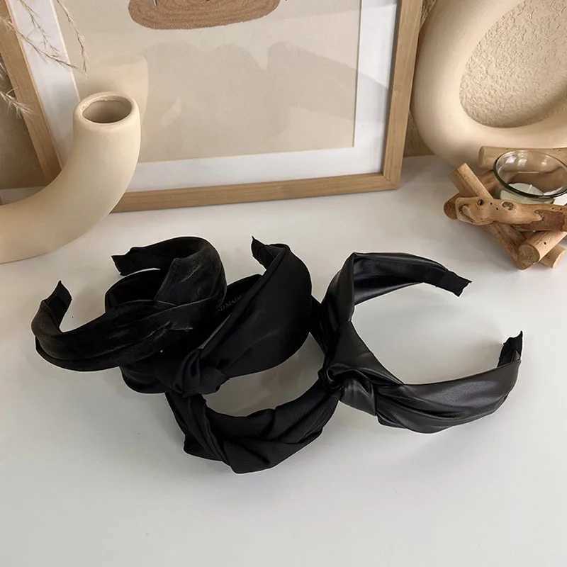 Fashion Wide Hair Bands For Women Dress Black Color Band Bezel Girls Hairband Hair Hoop Women Hair Accessories X250812