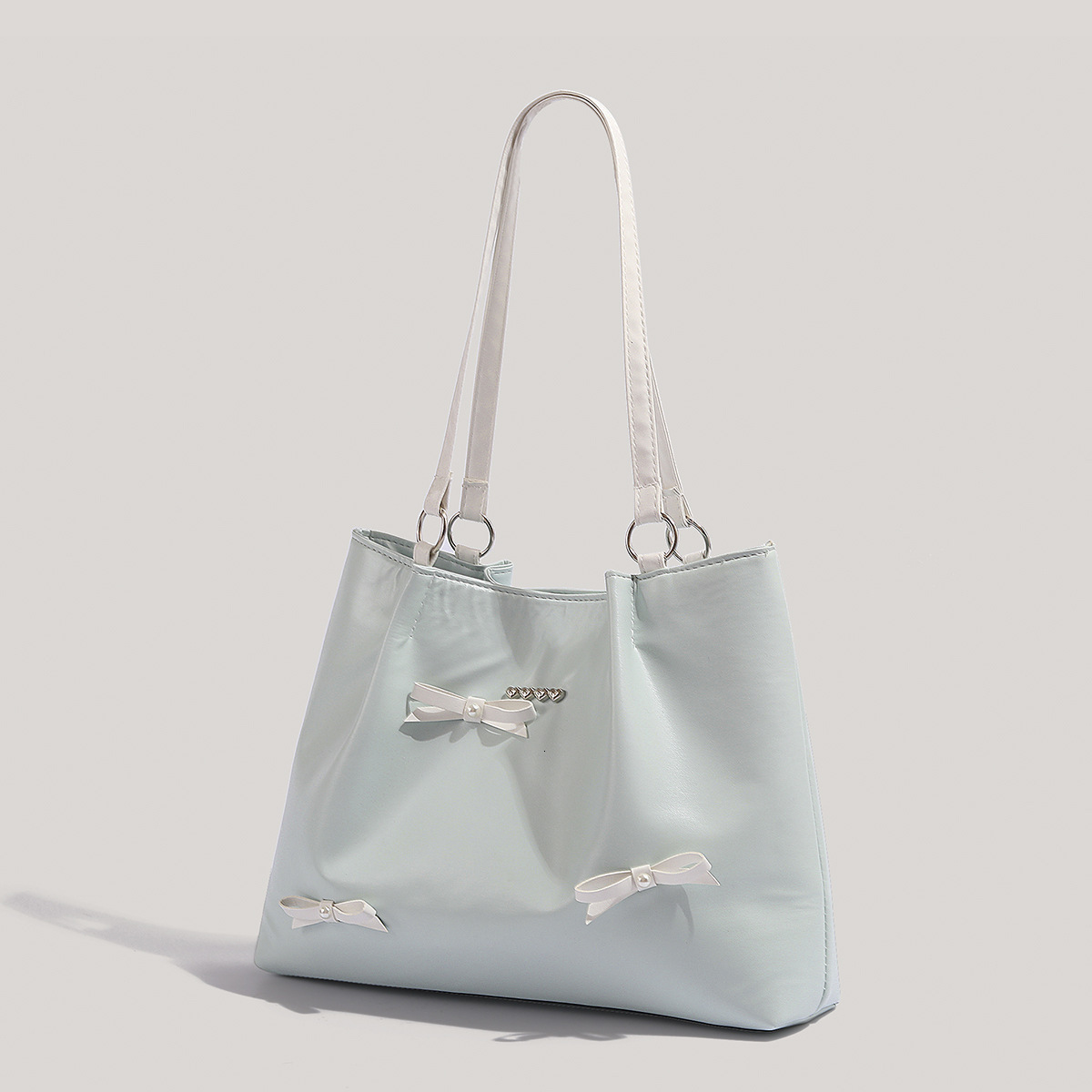 Casual Commuting Large Capacity for Women 2025 New High-End Stylish Single Shoulder College Student Tote Bag ddmymoon