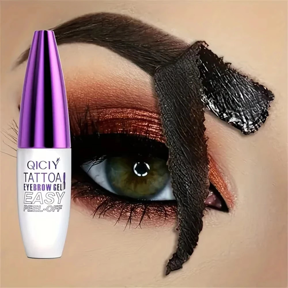 Lasting 3 Days Tattoo Easy Peel Off Eyebrow Gel Cream Types Long-Lasting Smudge-Proof Sweat Resistant Waterproof Cosmetics 250809