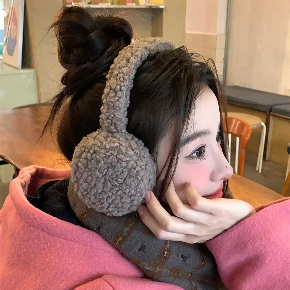 ute Plush Headphones Winter Earmuffs Womens Warm Soft Ear Covers Imitation Cashmere Hair Band Fashion Earflap Outdoor Supplies XJ250812