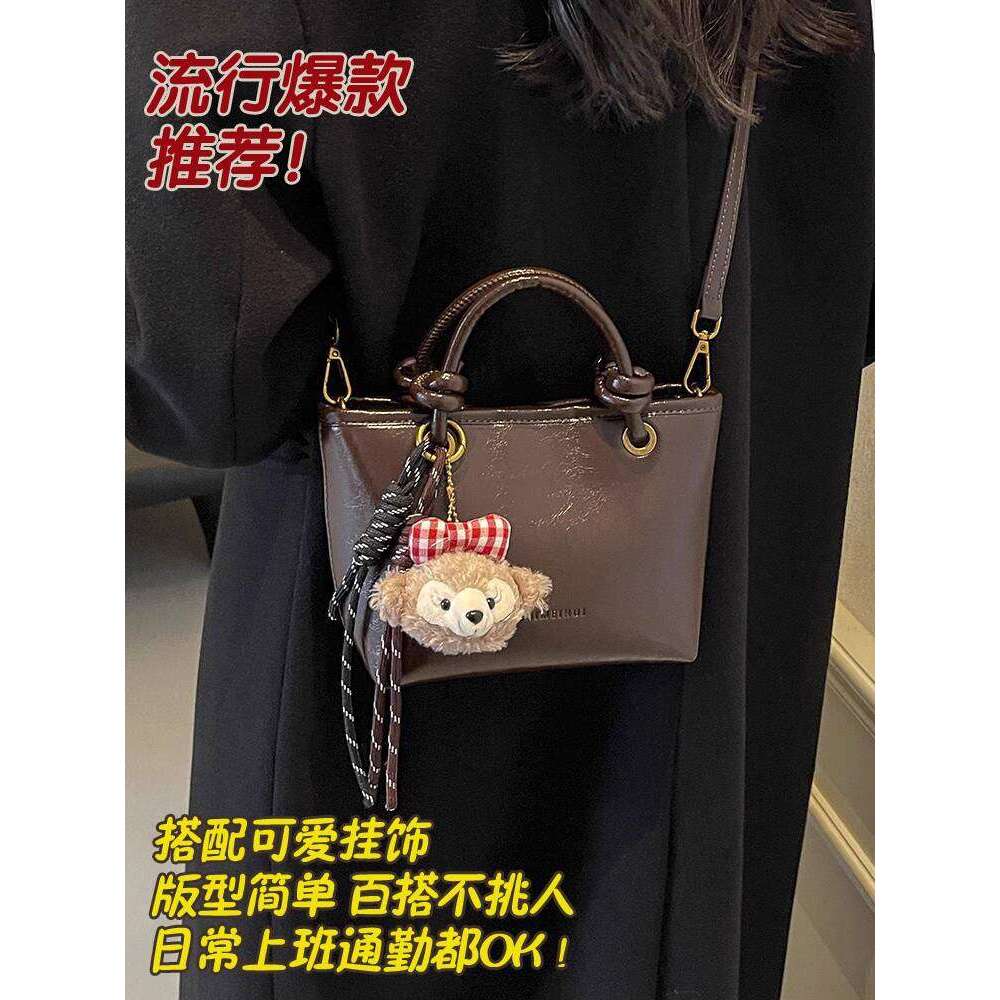 toteBag Shoulder bag ROSE NOIRE Trendy Women Bags For Spring And Summer New Fashion Crossbody Handbag Bucket Bag
