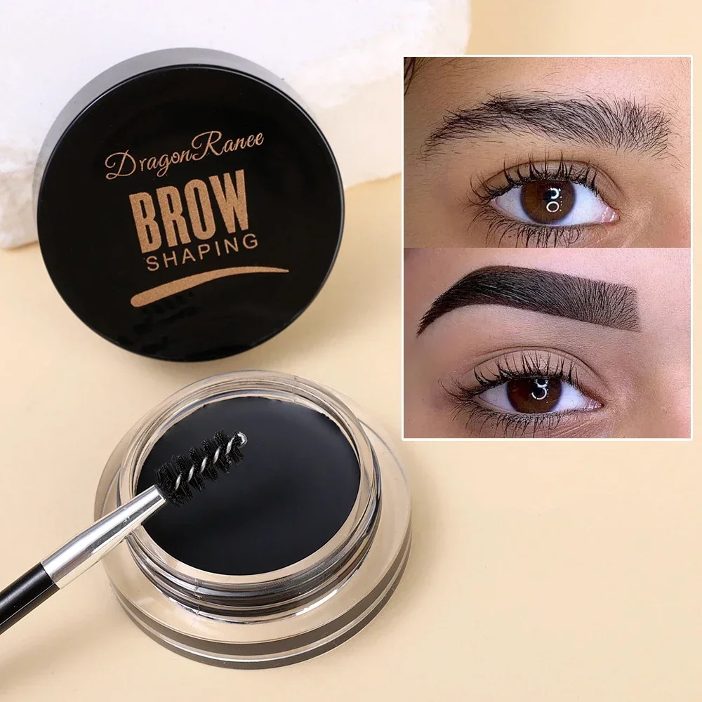 Matte Brown Black Wild Eyebrow Cream 3D Natural Tint Eyebrow Enhancers Gel Wax Waterproof Lasting Eye Makeup Cosmetic Tools 250809