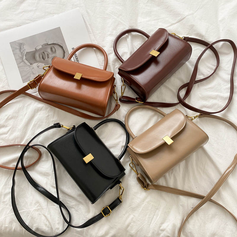 Autumn Winter Single Shoulder Women s Trendy New Fashion Simple Crossbody Textured Small Square Bag ddmymarket