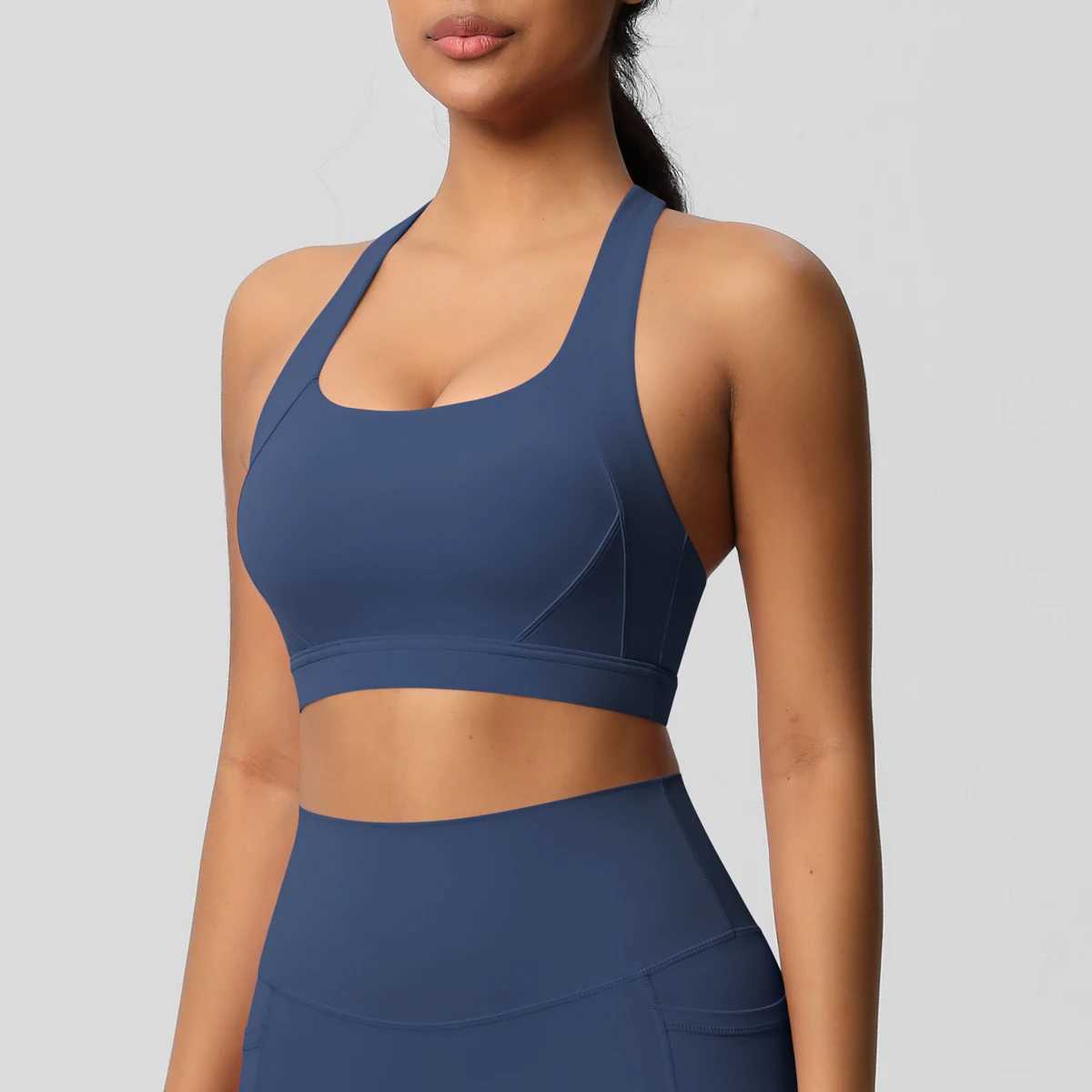 Women Fitness Bras Sexy Sling Beauty Back Fitness Push Up Sports Women Underwear Running Crop Top Clothing Z250812