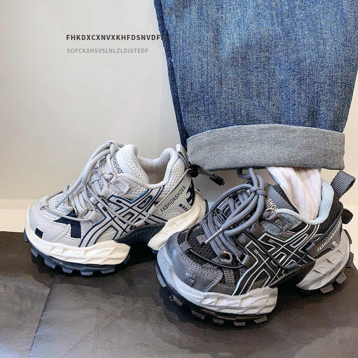 Free shipping designed for children's sports shoes Lightweight breathable versatile and trendy shoes for boy and girl