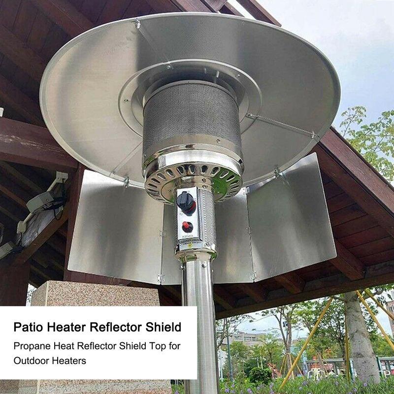 Patio Heater Replacement Dome Part Propane Heat Reflector Shield Top For Outdoor Heaters Windshield Propane Patio Heaters For
