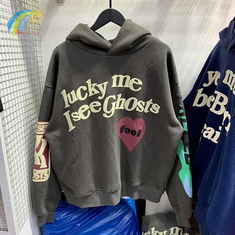 25FW Classic Fleece Foam CPFM Kids S Ghosts Hoodie Men Women Best Quality Cotton Oversized Pullovers Hooded X250812