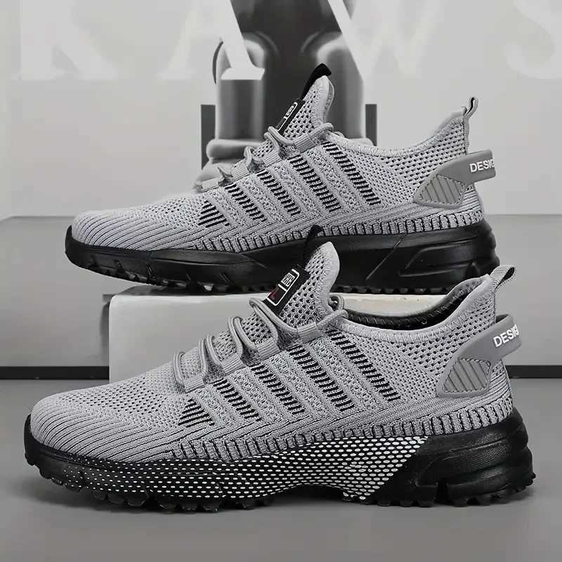 2025 New Men Running Shoes Breathable Outdoor Sports Shoes Lightweight Sneakers for Men Comfortable Athletic Training Footwear Z250812