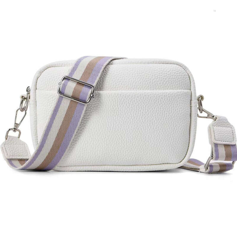 Hot-Selling Women's Spring/Summer New Small Square With Wide Strap Single Shoulder Crossbody Bag B5