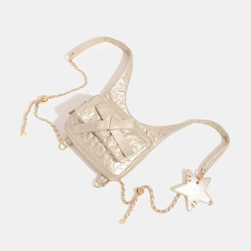 Women 2025 Summer New Commuter Travel Chain Small Backpack High-Grade Shoulder Schoolbag Fashion Hundred Personalized Niche Leisure