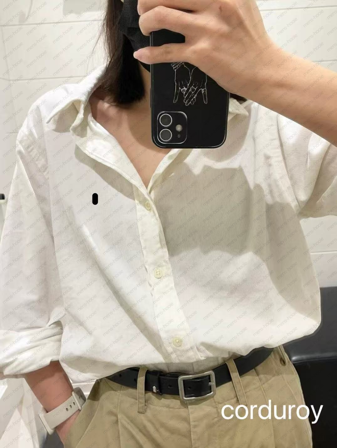 American Casual Polo Pony Blouses Womens Loose Lapel Neck Cotton Shirts Colorful Horse Embroidery Women Fashion Long Sleeved Sweatshirts Designer T Shirt