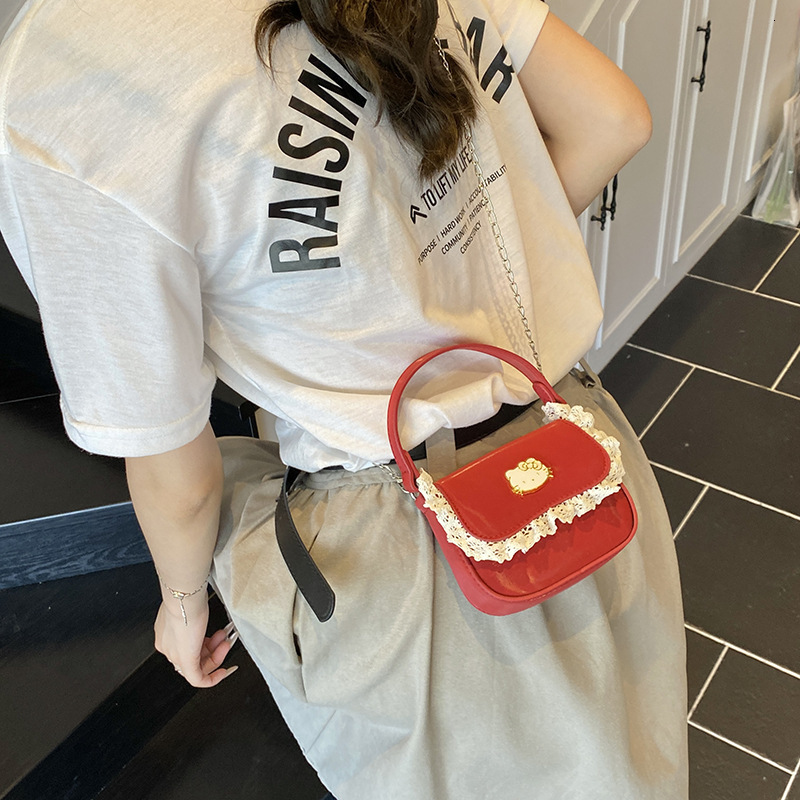 New Women's Versatile Fashionable High-End Feel Shoulder Crossbody Ox Horn Dumpling Bag