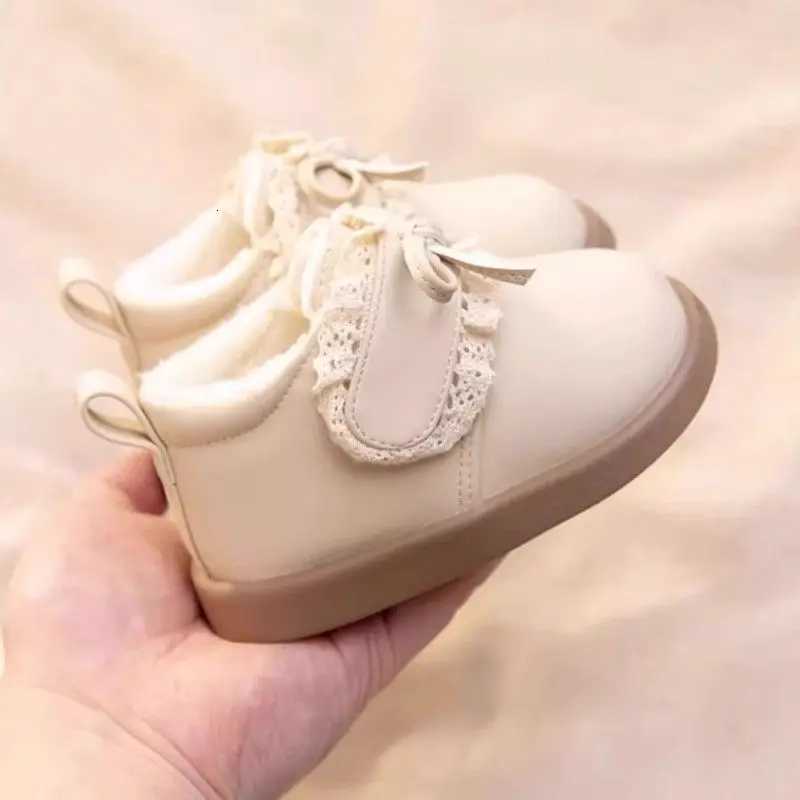 Children Shoes Girls Princess Sle Cotton Plush Soft Sole Boots Designer Elegant Par Dresses Shoes Cute Kids Casual Sneakers XJ250812