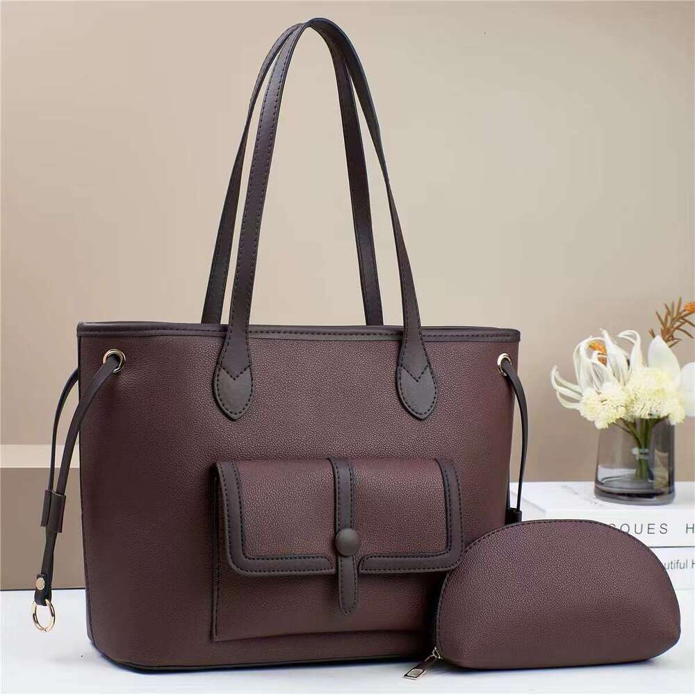 Hot Selling New Mother-Daughter Handbag Color-Block Fashion Trend Women's High-End Large Capacity Shoulder Crossbody Bag Designer Bags