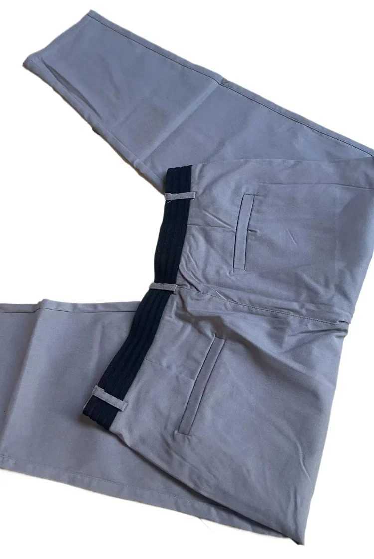 Active Chinos Comfortable Men Long Pants Stylish Slim Fit Ankle Length Casual Soft Breathable Fabric Mid Waist Commuting Wear W250812